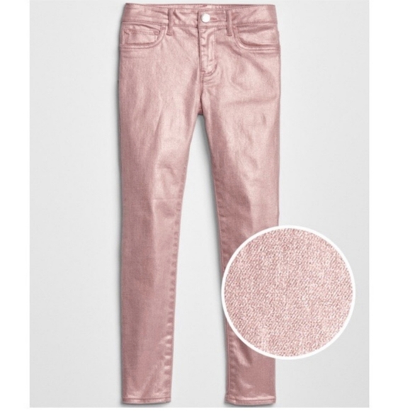 GAP Other - GAP Girl Jeans Pink Foil Stretch Jegging 5 YRS NWT